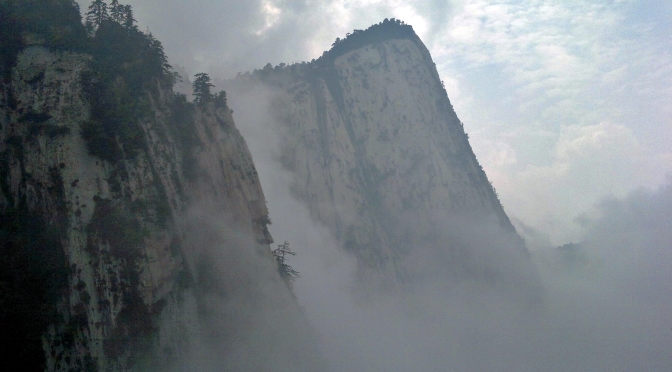 You can overdo it sometimes (Mount Hua)